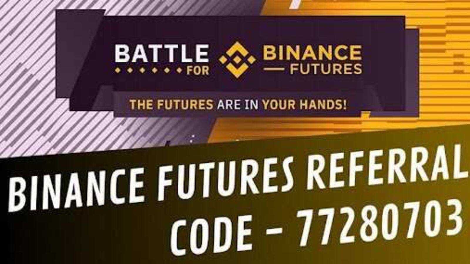 Binance Futures Referral Code Free $ and 40% Bonus - 