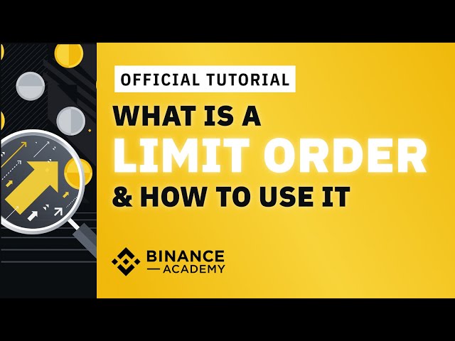 {binance} Spot Trading: Limit Orders