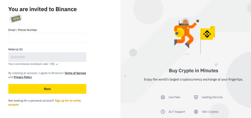 Binance Referral Code – FLE5KN9K (Get $ Sign-up Bonus) - Hindustan Times