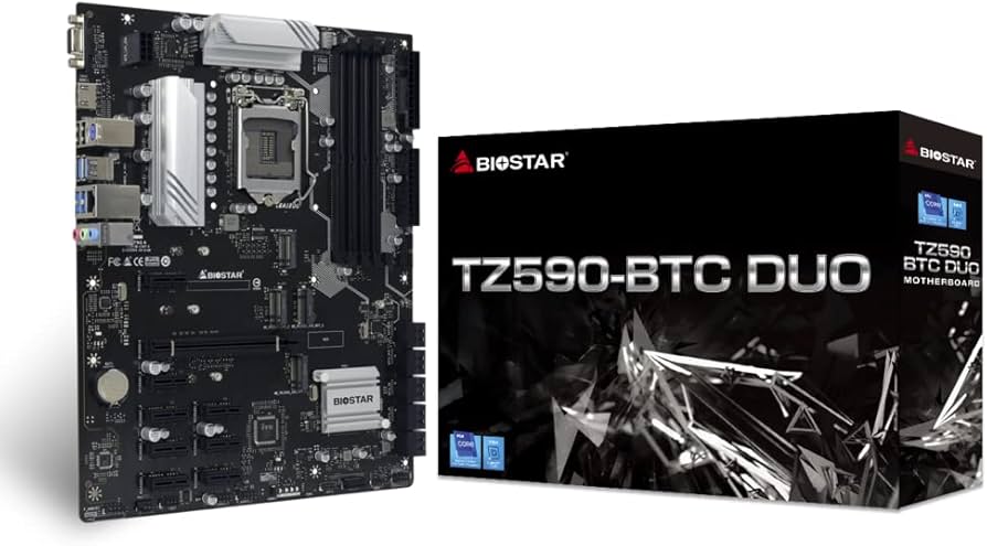 Biostar Goes Mining: New TBBTC PRO Motherboard and RX D Mining GPU