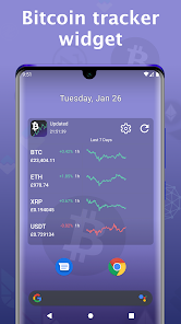 Download Bitcoin Ticker Widget android on PC