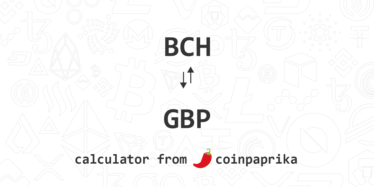 Bitcoin Cash Price Today | BCH Price Chart And Index Real Time