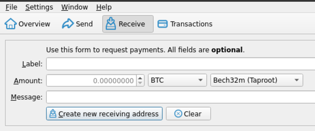 Wallet recovery using Bitcoin Core