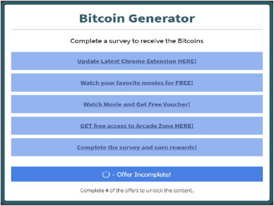Review of Bitcoin Generator App : Scam or legit ?