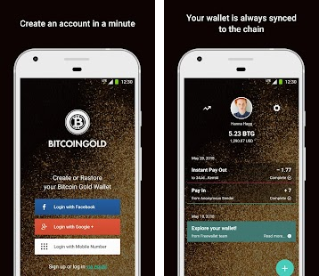 Bitcoin Gold Wallet by Freewallet APK - Free download for Android