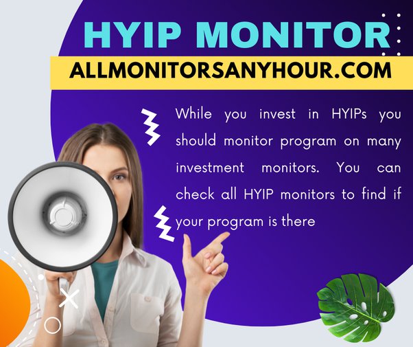 Crypto Based HYIP - The Best Monitor Engine to Find Crypto Currency HYIPs