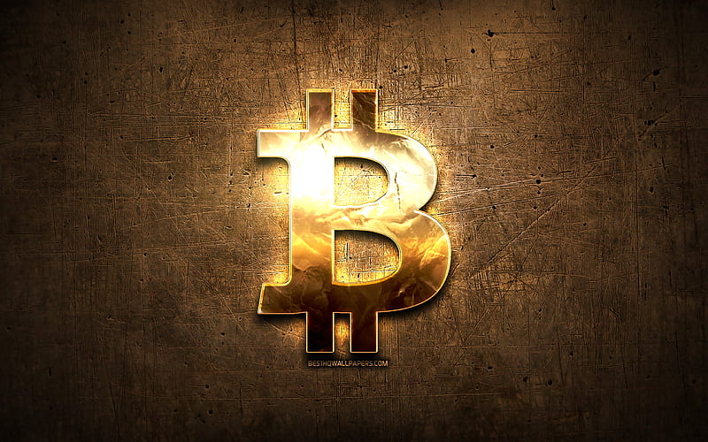 Download wallpaper: Bitcoin logo x