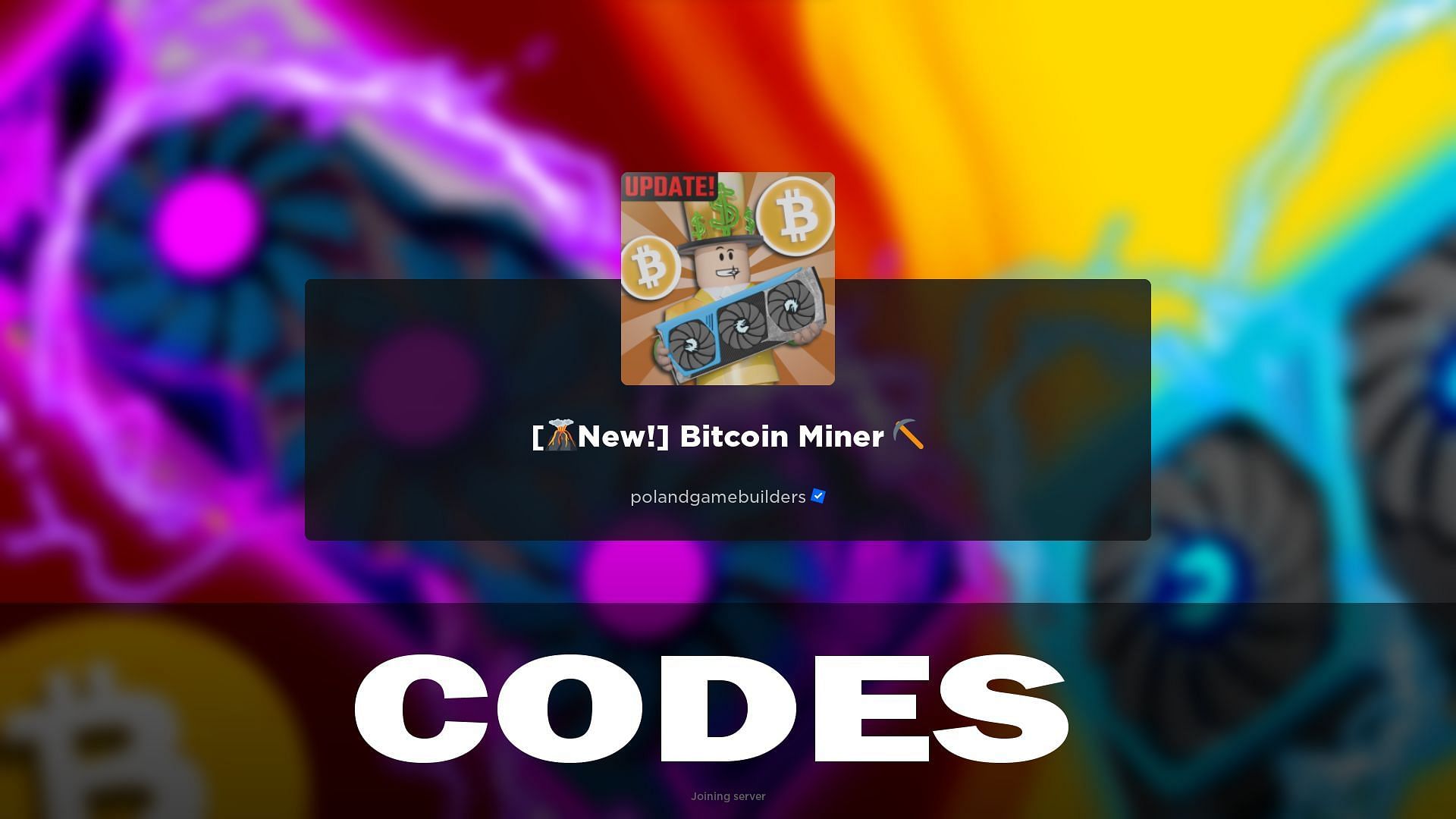 Bitcoin Miner Codes March – Roblox - Tunnelgist