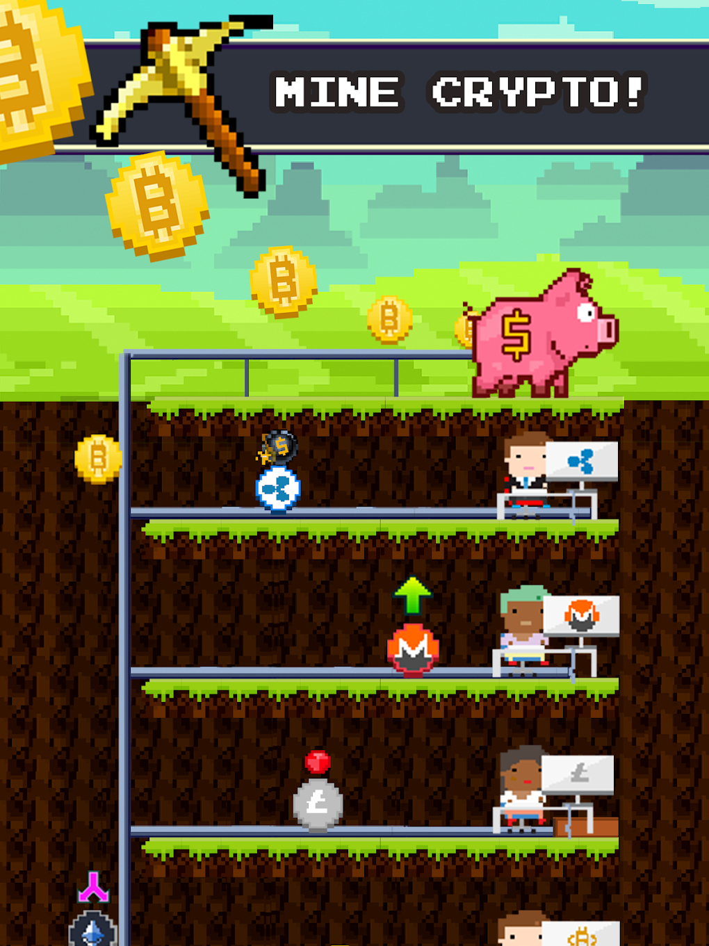 ‎Bitcoin Miner: Idle Tycoon on the App Store