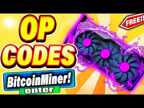 All Bitcoin Miner Codes in Roblox (March )