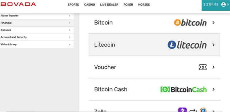 How to Use Bitcoin Cash at Bovada - BCH Gambling Guide
