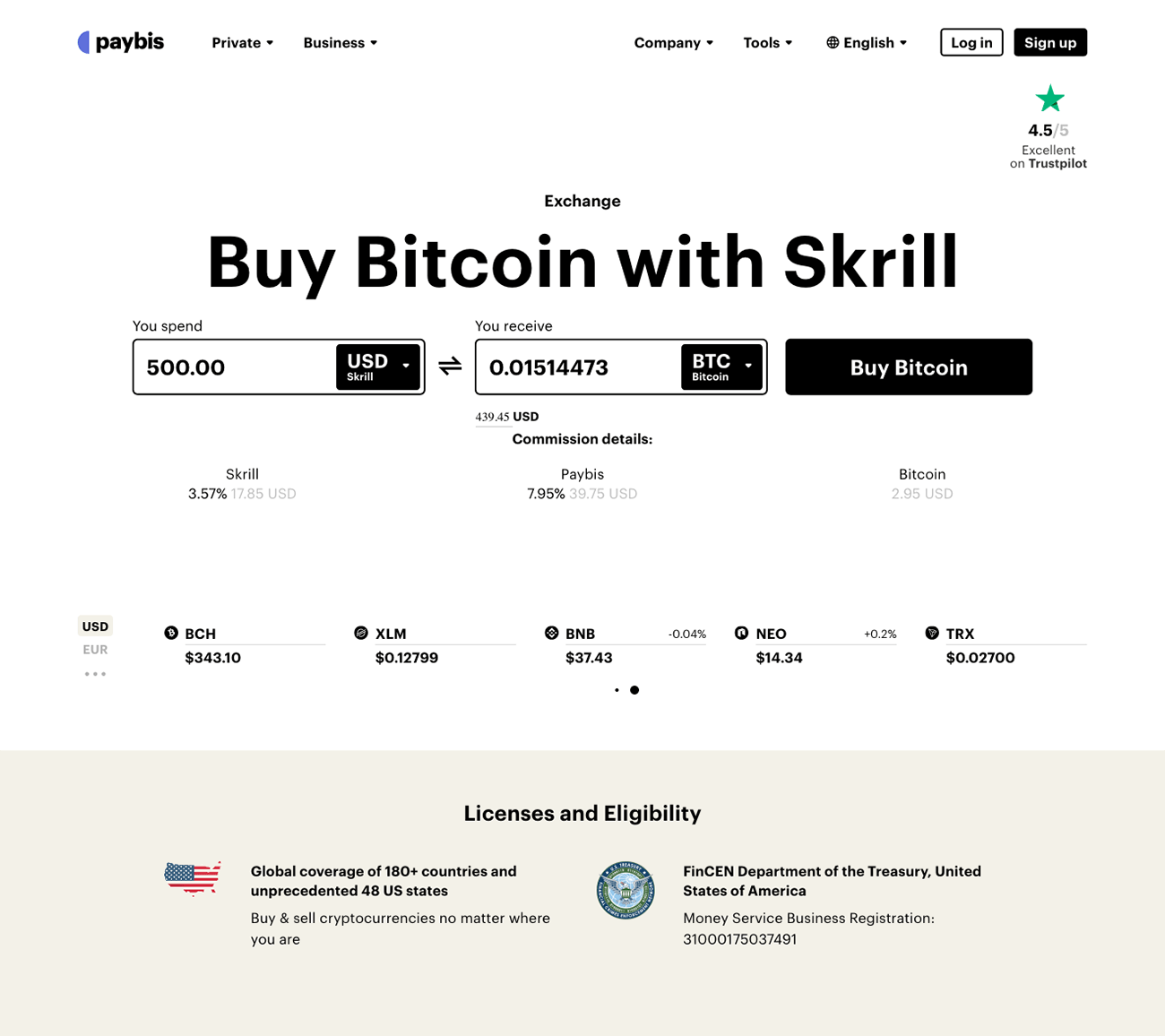 Buy Bitcoin with Skrill | Skrill