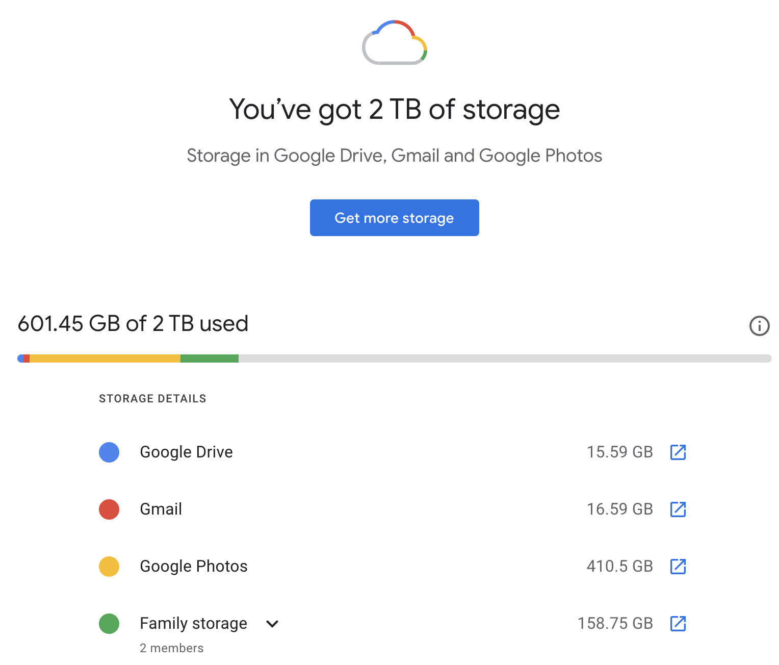 Buy more Google storage - Android - Google Drive Help