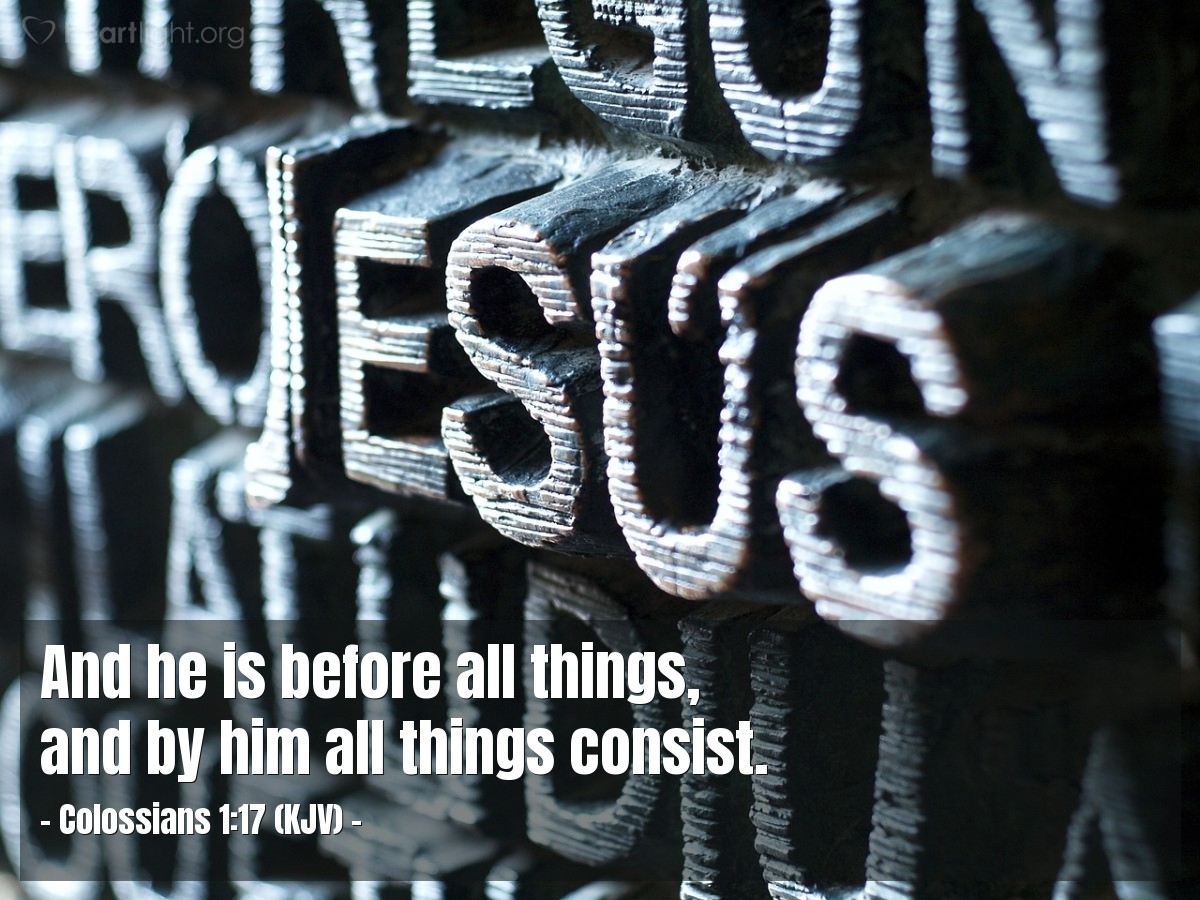 Colossians - For in him all things were created: things in heav