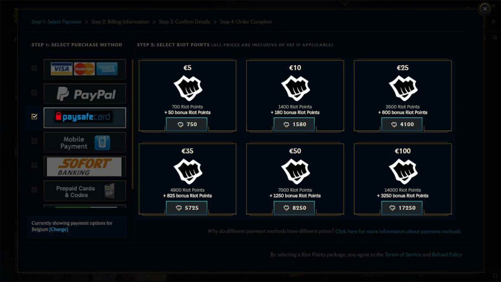 Top Trusted Sites to Buy League of Legends RP Securely