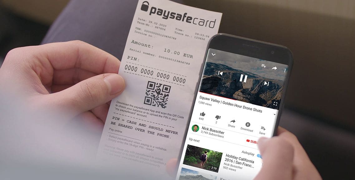 How to buy paysafecard with SMS | Dundle (GB)