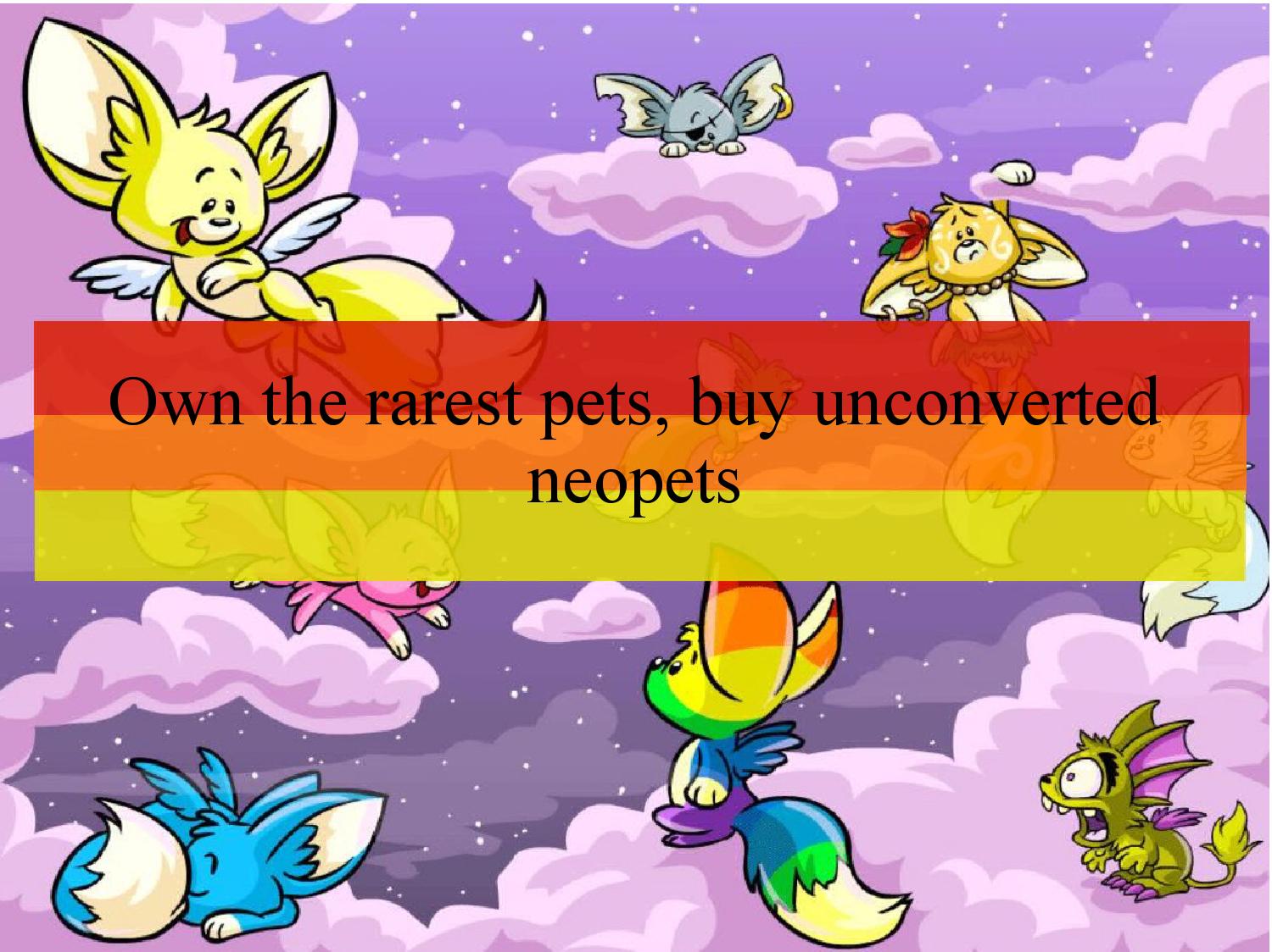 Buying UCs: How To and Safety Guide | Neopets Cheats
