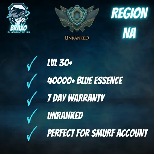 Buy League of Legends Account - LoL Smurf Account For Sale