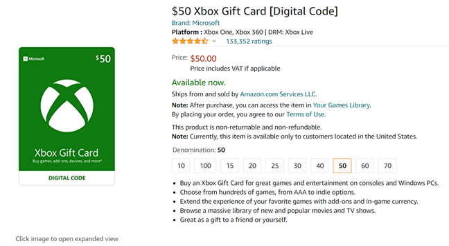 Can't redeem Minecraft gift card bought on Amazon - Microsoft Community