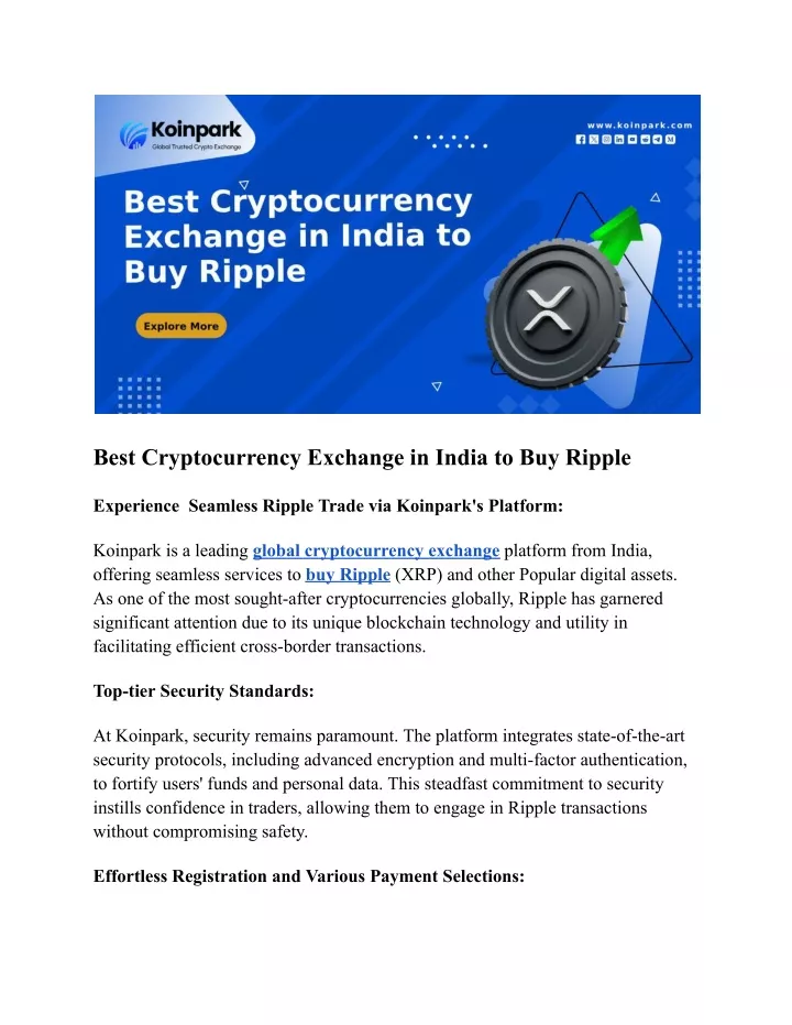 How to Buy Ripple (XRP)