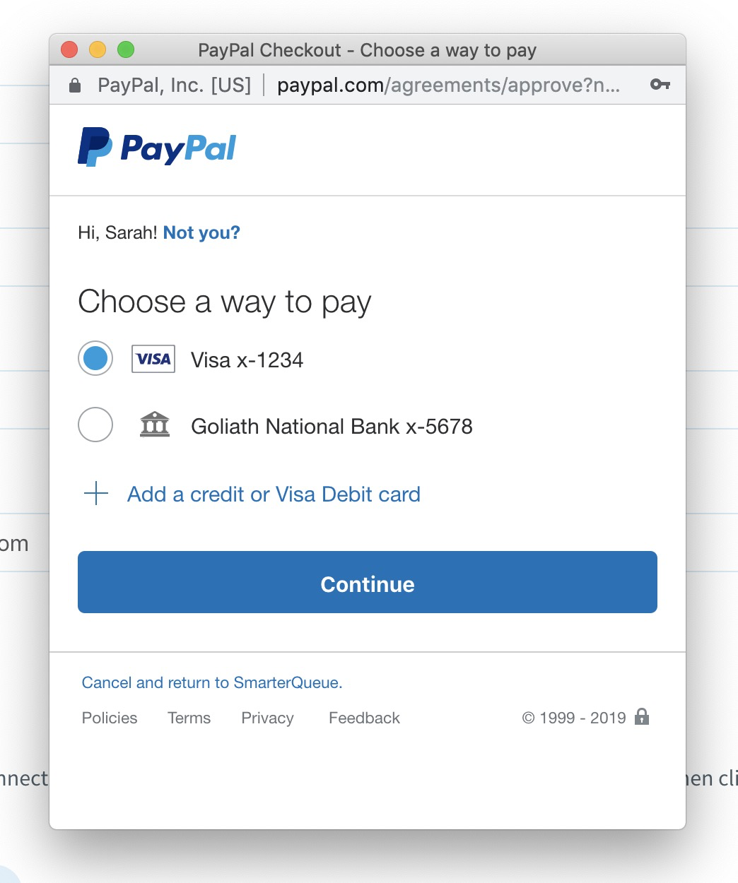 Solved: Add payment with Paypal Balance. - Upwork Community