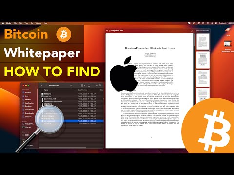 Here's why macOS has the Bitcoin whitepaper hidden in its files