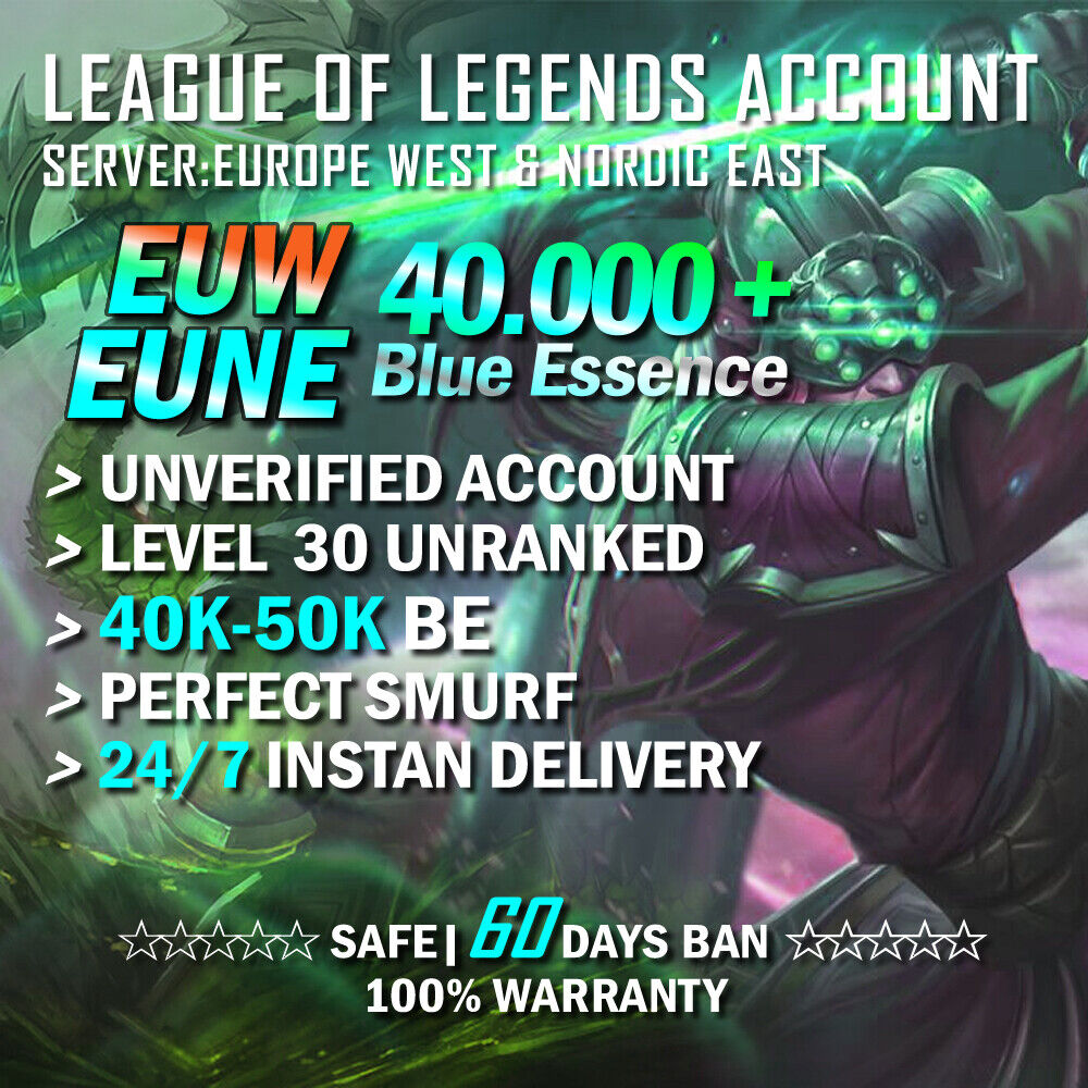 LolFinity | No. 1 Place to Buy League of Legends Accounts