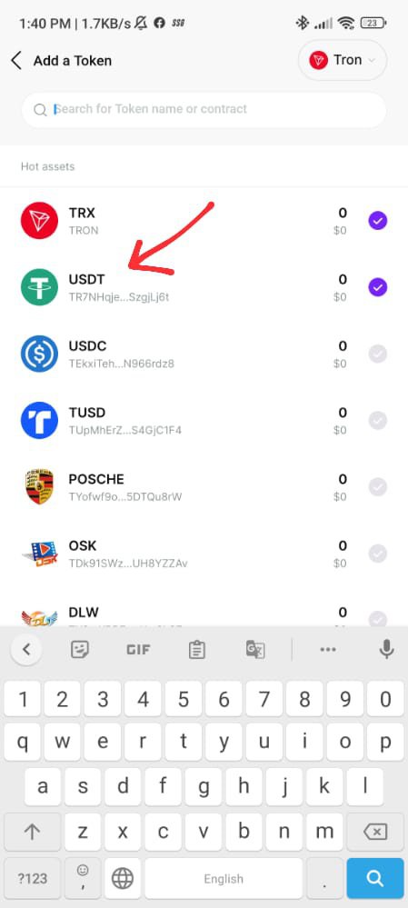 Tether (USDT) Free Crypto Wallet App, Create Tether (USDT) Address