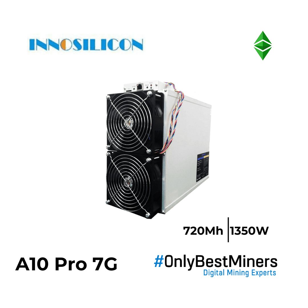 Innosilicon A10 Pro 6G MH/s ETH Ethereum Miner