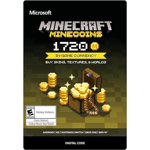 Shop for Minecraft Minecoins Pack - Coins (Digital Code) | Virgin Megastore Oman
