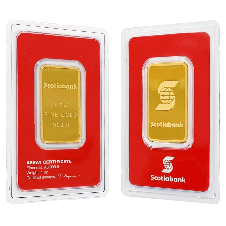 Scotia Bank Gold Bars | Buy Gold Bars in Toronto, Canada