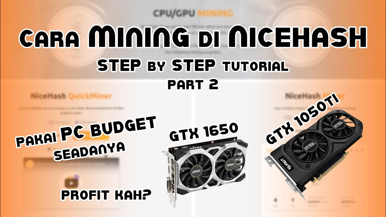 NVIDIA and AMD graphics cards OC settings for mining | NiceHash