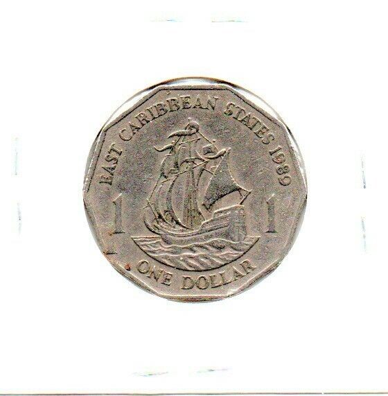 1 Dollar East Caribbean States , KM# 20 | CoinBrothers Catalog
