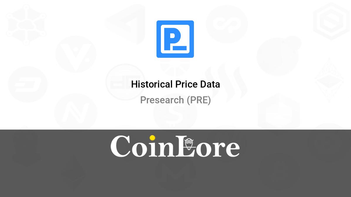 Presearch Price Today (VND) | PRE Price, Charts & News | family-gadgets.ru