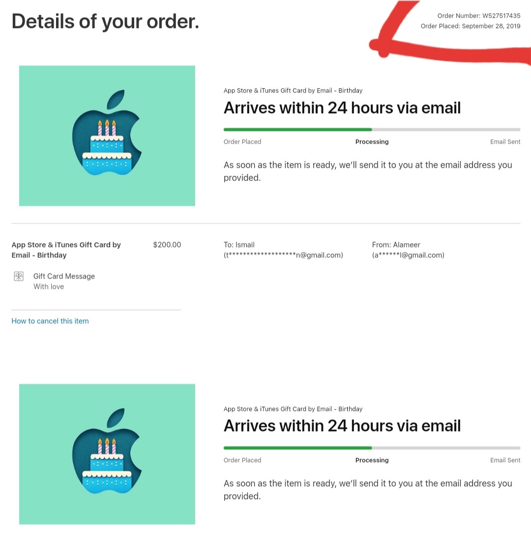 How to add an emailed Apple e-gift card? - Apple Community