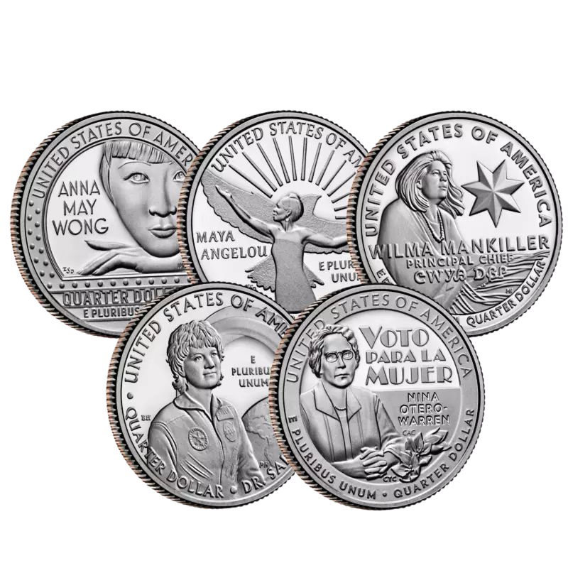 American Women Quarter Images and Release Dates | CoinNews