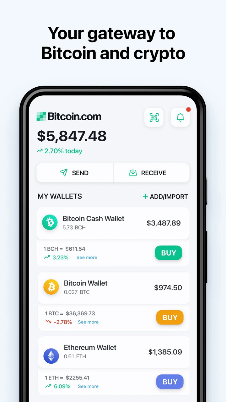 Download Bitcoin Wallet APK original App.