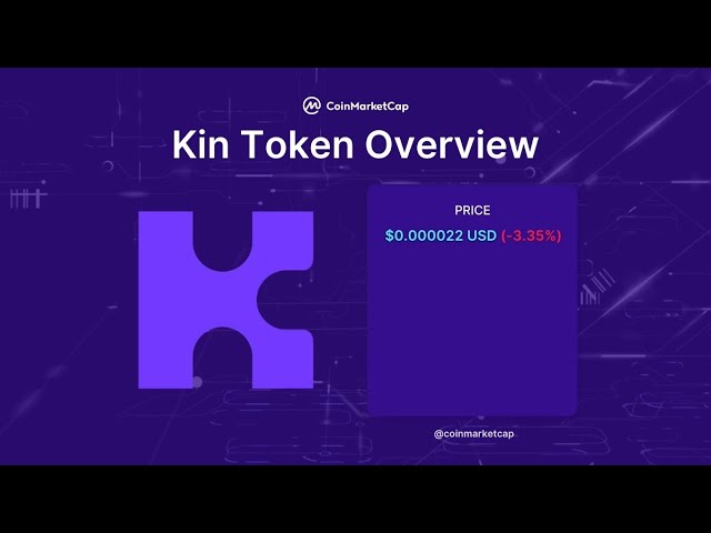 Kin price today, KIN to USD live price, marketcap and chart | CoinMarketCap