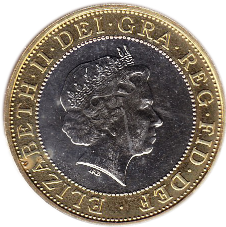 5 Pounds - Elizabeth II (The Rocket; Silver Proof Gold Plated) - Alderney – Numista