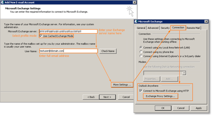 Updating a Microsoft Exchange Server