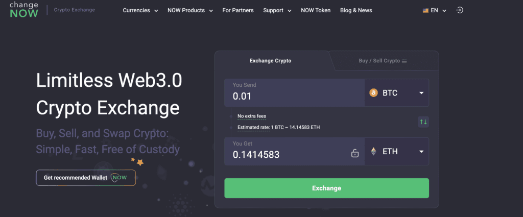 ChangeNow Review: Fees, Safety & Much More | Cryptoradar