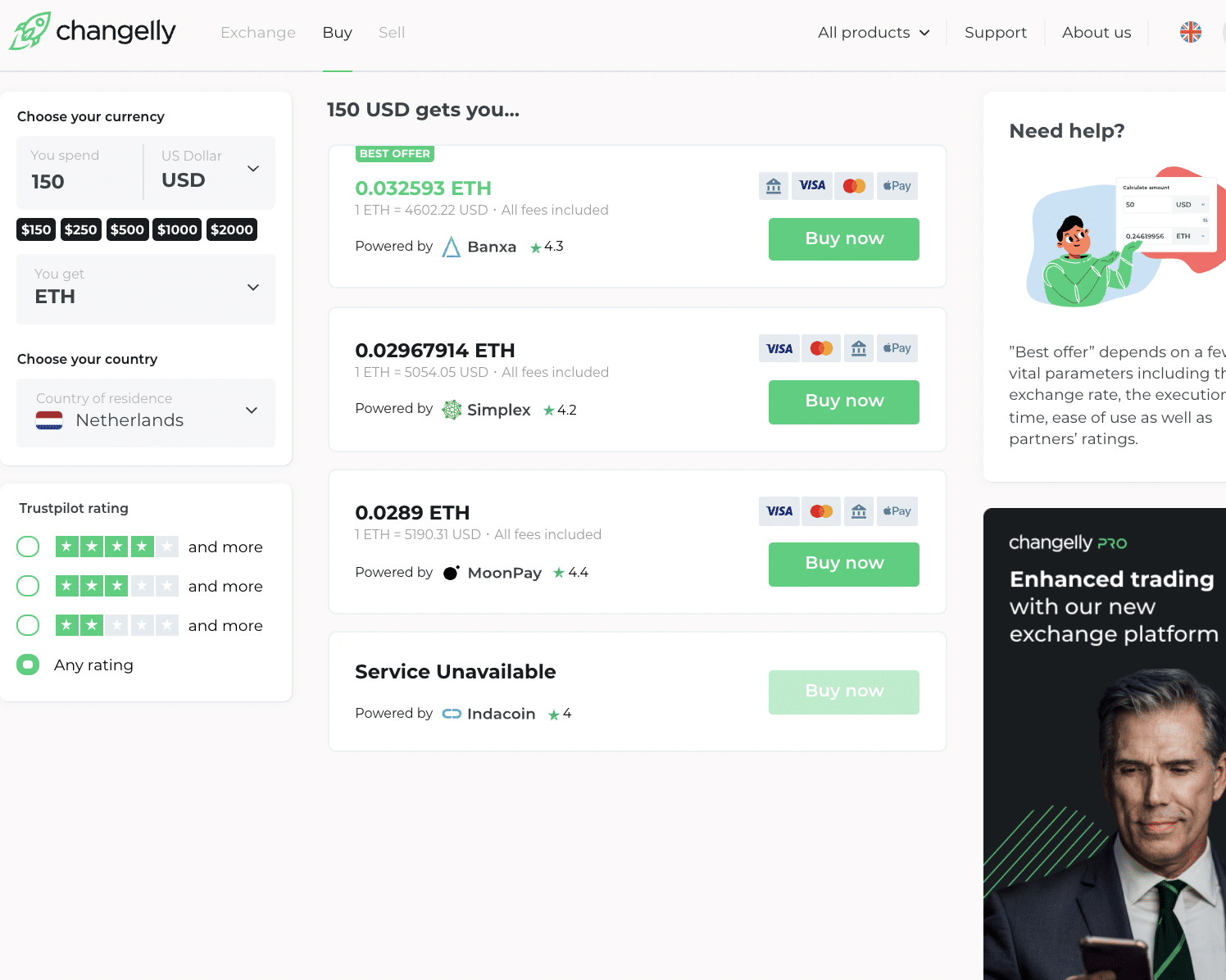 Changelly Review Cryptos, Fees & How does it work?