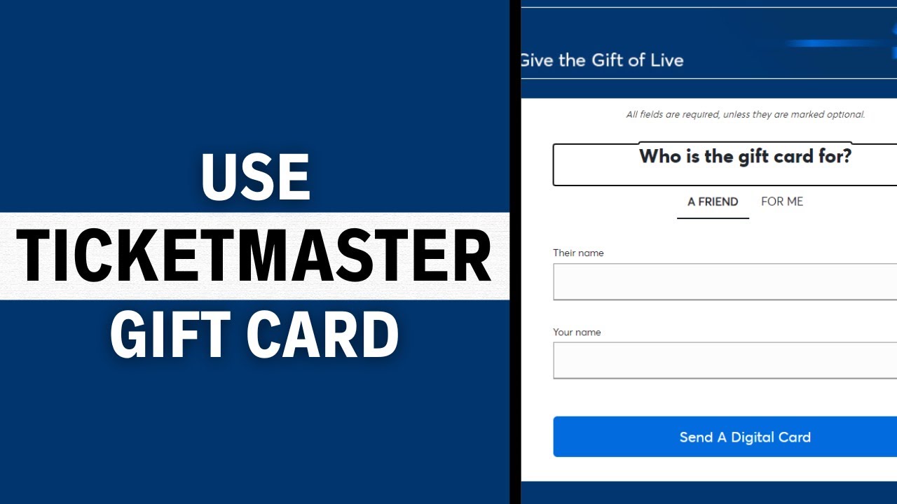 Gift Card Balance – Ticketmaster Help