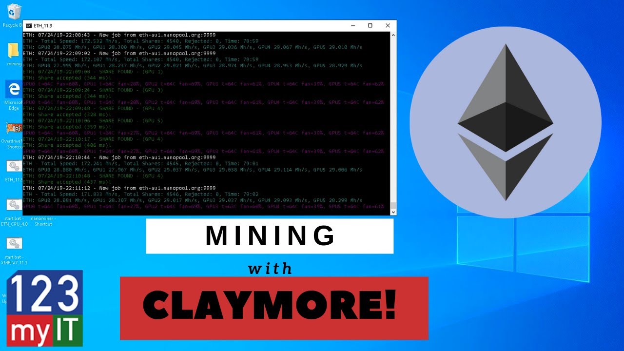 Download Claymore Dual Miner (Ethereum AMD/NVIDIA)