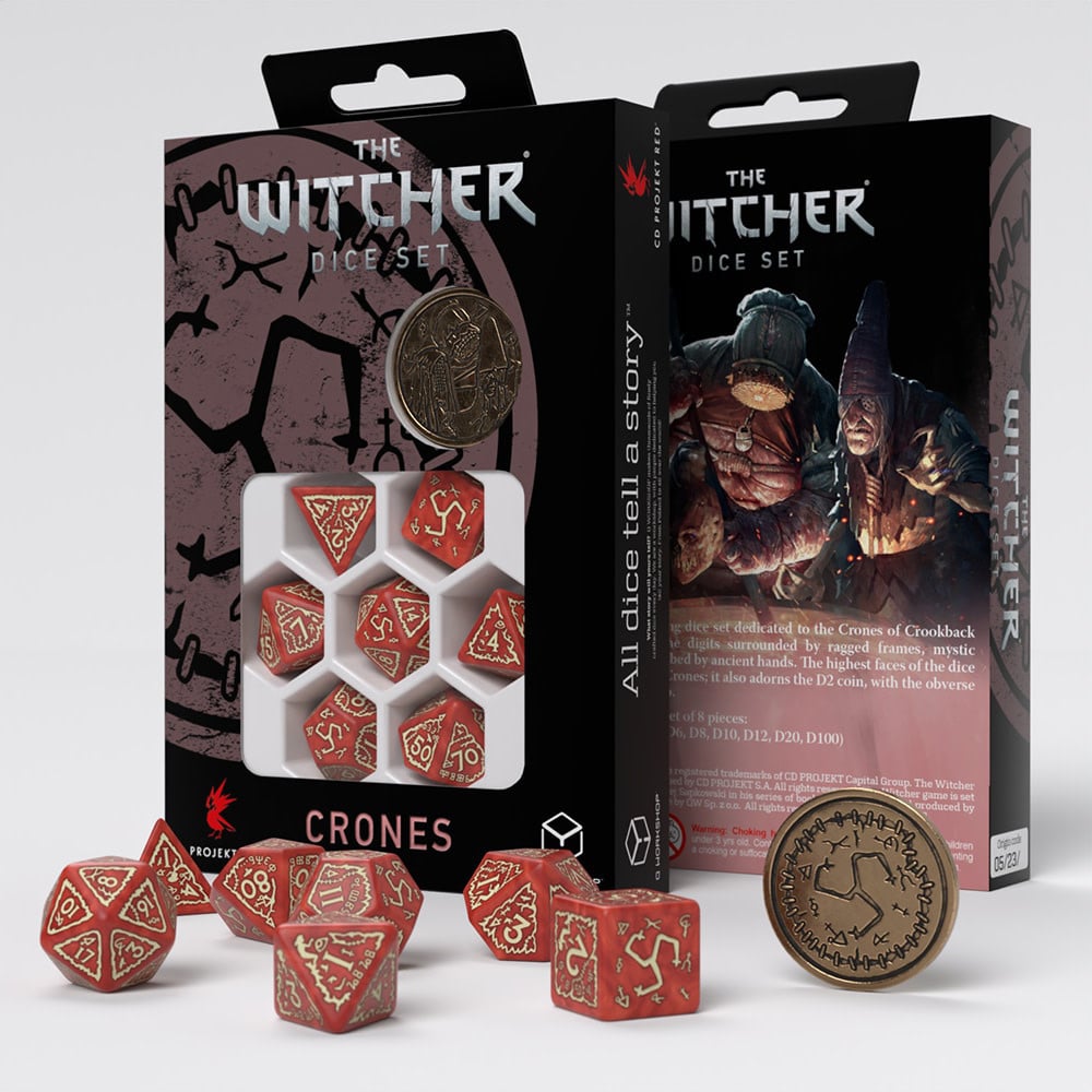 Gold Coin - 7 Piece RPG Set Aluminum Dice - Norse Foundry