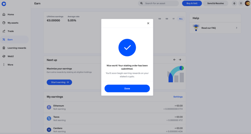 Coinbase Earn: What Is It? How to Earn Rewards on Coinbase? | CoinGape