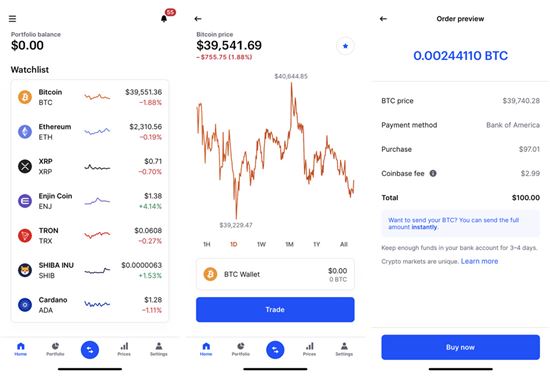 Coinbase or Robinhood share prices: which neo-broker to back?