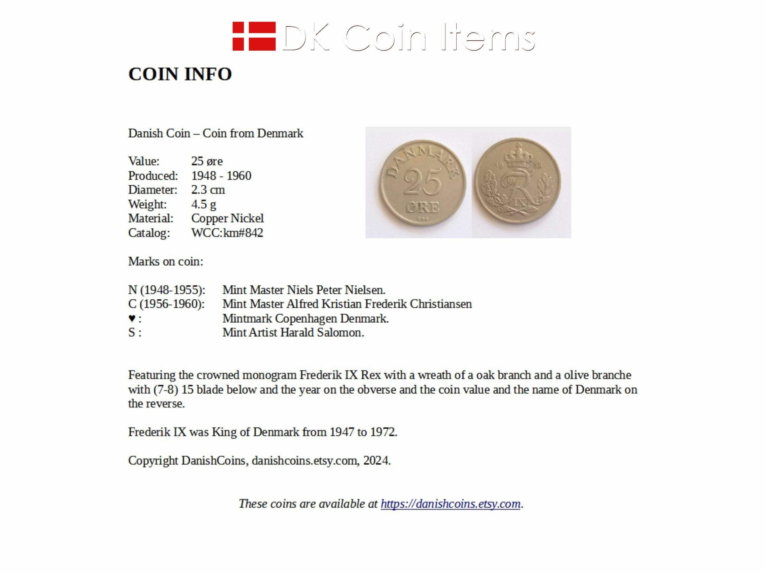 Coin Info — Midwest Gold & Silver