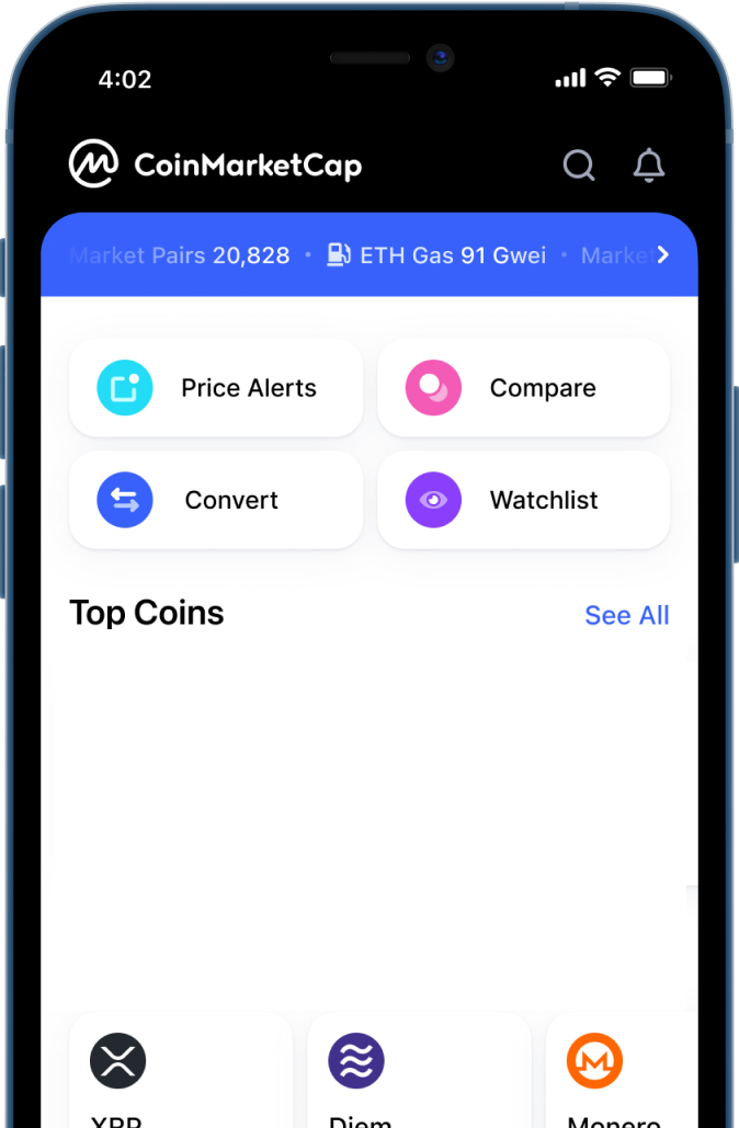 CoinMarketCap Revenue & App Download Estimates from Sensor Tower - Apple App Store