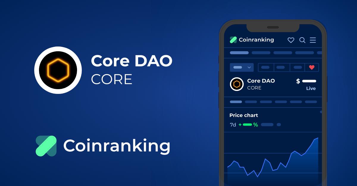 Core DAO Price | CORE Price Today, Live Chart, USD converter, Market Capitalization | family-gadgets.ru